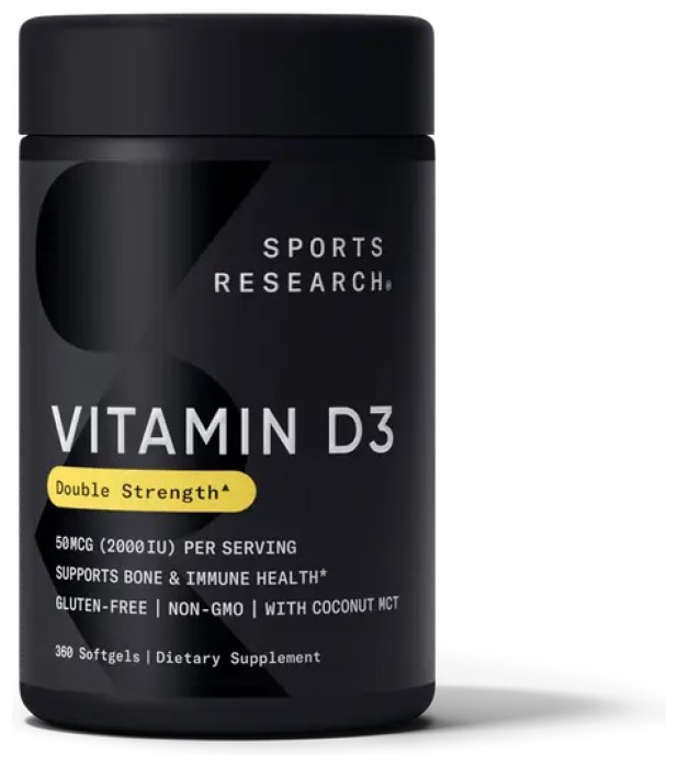 Vitamin D3 2000IU - 360 softgels