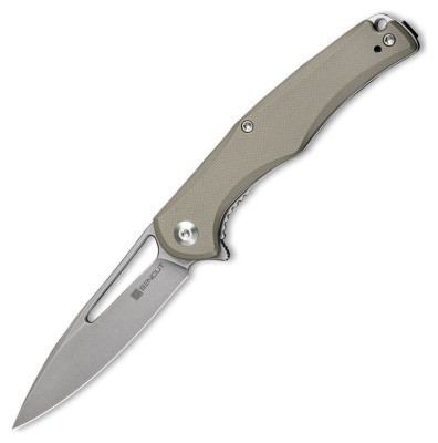 Нож складной туристический Sencut Citius, (8.4 см) 9Cr18MoV/G10 серый