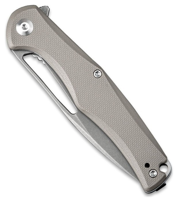 Нож складной туристический Sencut Citius, (8.4 см) 9Cr18MoV/G10 серый