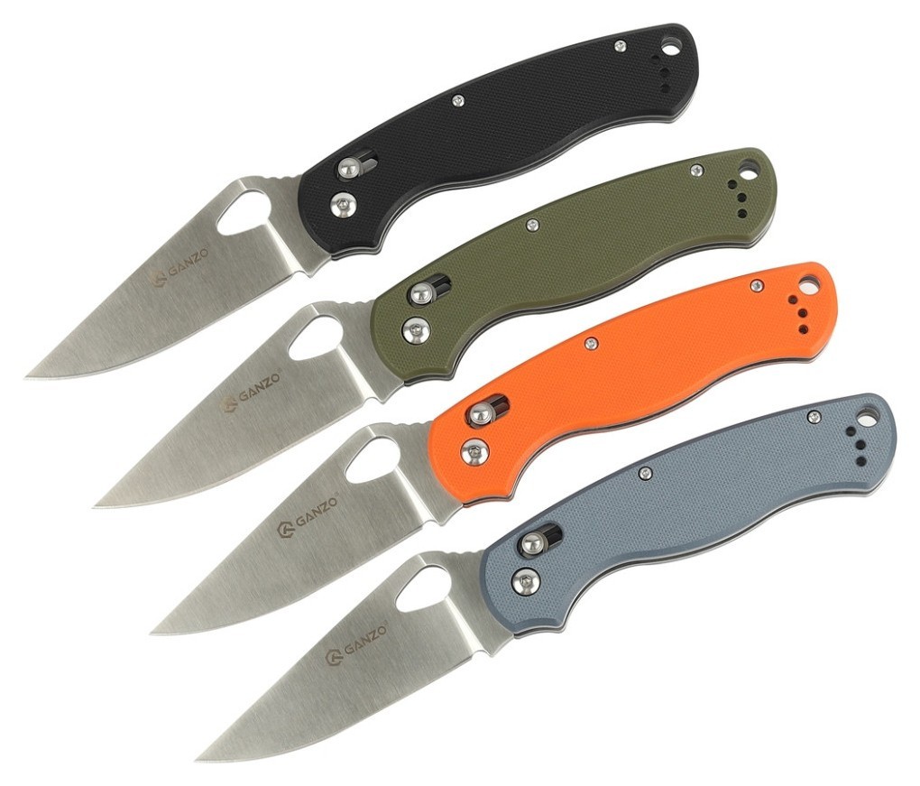 Ніж складаний Ganzo G729-GR зелений, укр, укр