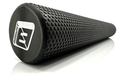 Масажний ролик EasyFit Foam Roller 90 см Чорний
