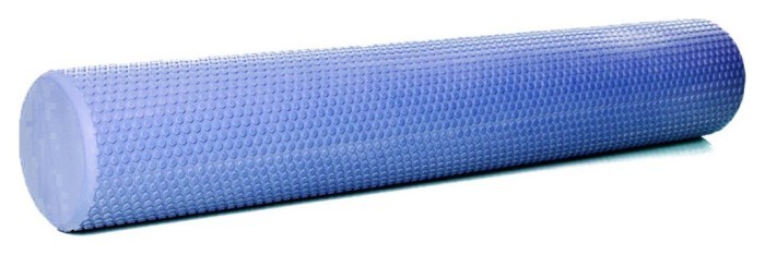 Масажний ролик EasyFit Foam Roller 90 см Чорний, укр, укр