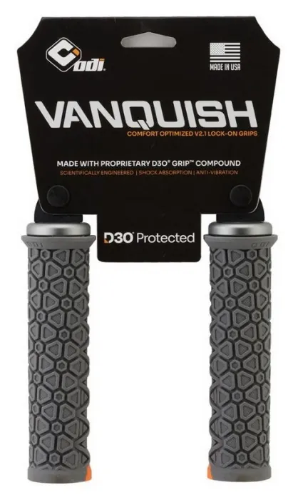 Грипсы ODI Vanquish v2.1 Lock-On MTB Closed End 135mm Blk/Gphw/Blk