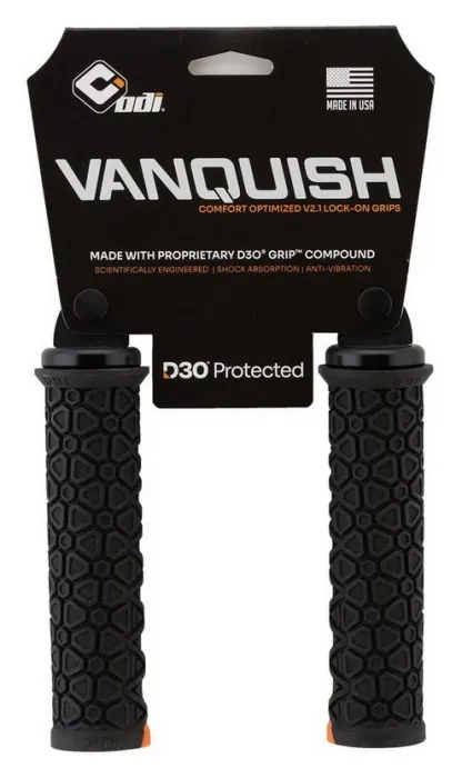 Грипсы ODI Vanquish v2.1 Lock-On MTB Closed End 135mm Blk/Gphw/Blk
