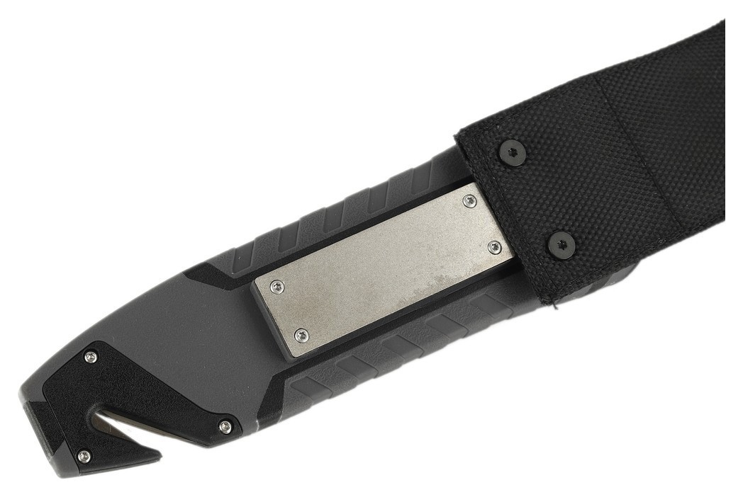 Ніж Ganzo G8012V2-GY сiрий (G8012V2-GY) з паракордом, укр, укр