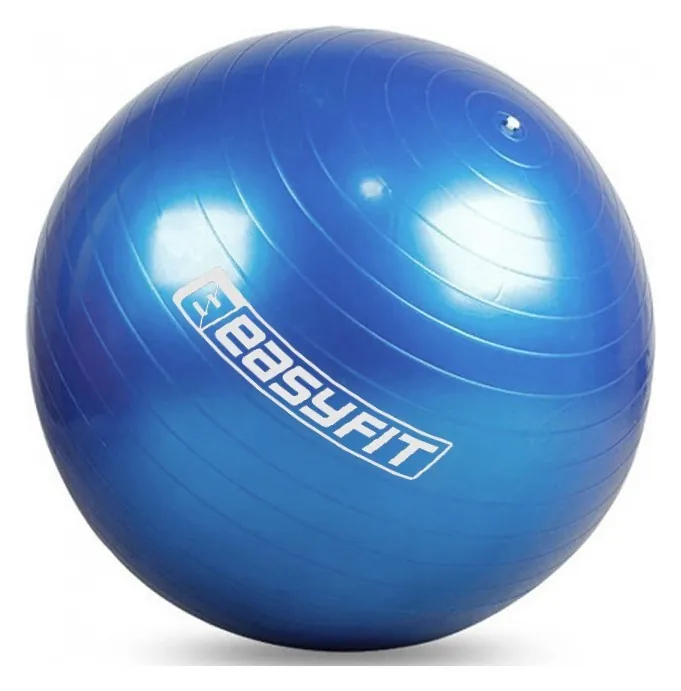 М'яч для фітнеса EasyFit 65 см синій (Синій)