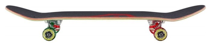 Blueprint Spray Heart V2 Скейтборд Complete 8" - Red/Blue, укр, укр