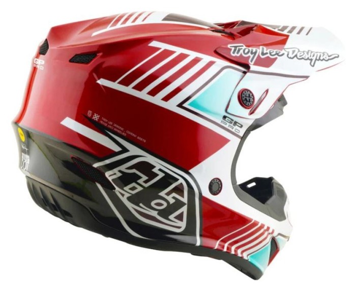 Мотошолом TLD GP PRO HELMET; SEGMENT [RED] M