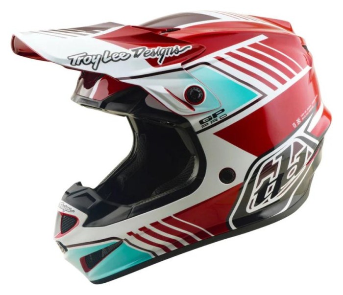 Мотошолом TLD GP PRO HELMET; SEGMENT [RED] M