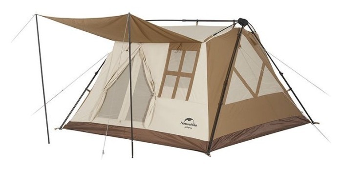 Намет з навісом Naturehike CNH22ZP029, світлий коричневий, укр, укр