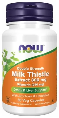Silymarin Milk Thistle Extract 300 mg - 50 veg caps