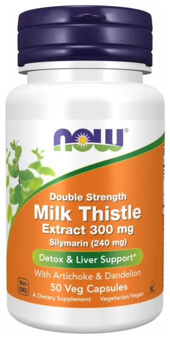 Silymarin Milk Thistle Extract 300 mg - 50 veg caps