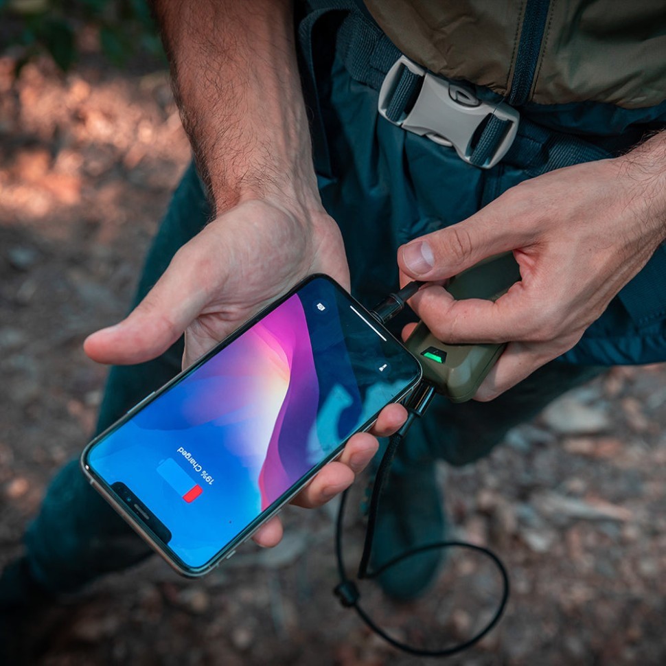 Портативний фумігатор-павербанк Flextail Max Repel S, графіт