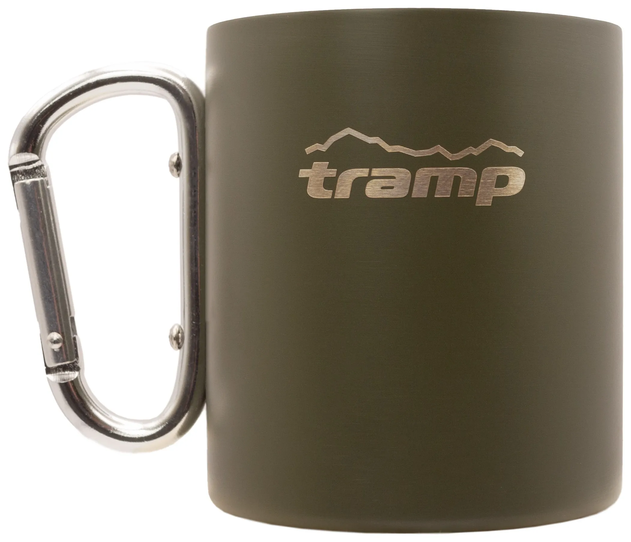 Термокружка TRAMP з карабіном 350мл UTRC-122 olive (UTRC-122-olive)