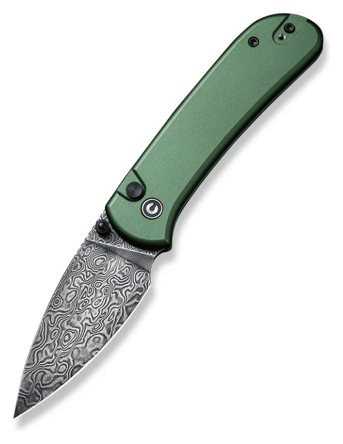 Ніж складаний Civivi Qubit Green Aluminum C22030E-DS1 (FNR_C22030E-DS1)