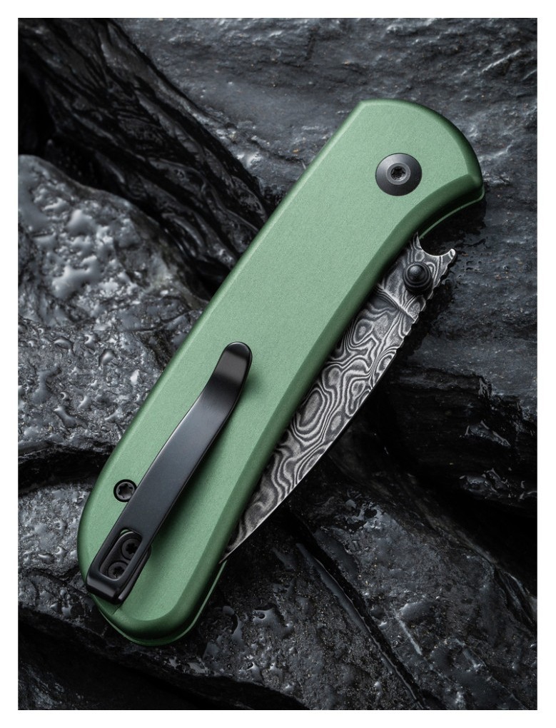 Ніж складаний Civivi Qubit Green Aluminum C22030E-DS1, укр, укр