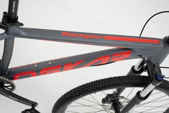 Велосипед Oskar Ranger 2.0 27,5" 15" серый матовый 2026