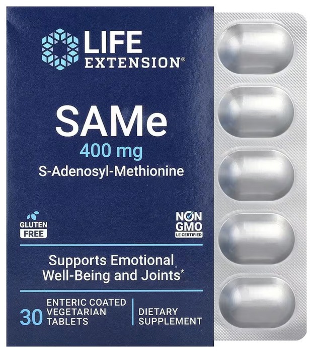 SAMe 400 mg - 30 tabs