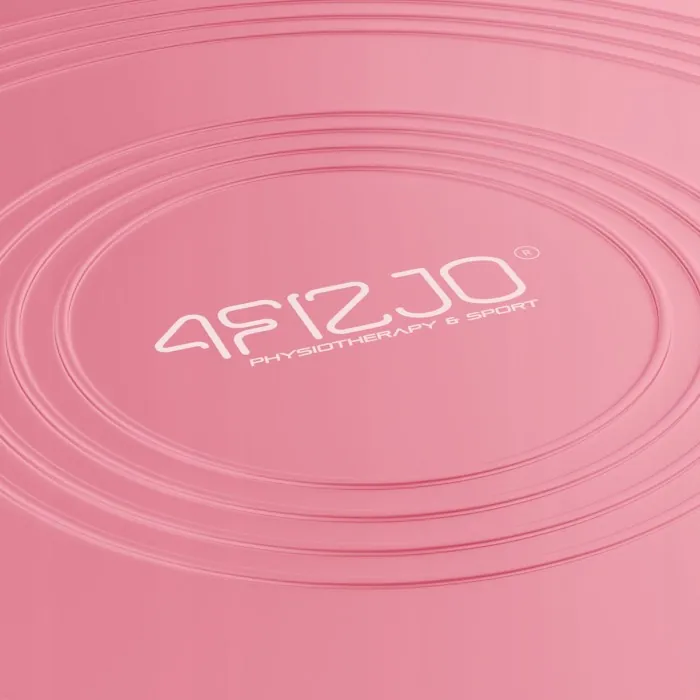 Балансировочная подушка-диск 4FIZJO MED+ 33 см сенсомоторная, массажная Pink (P-5907739313829)