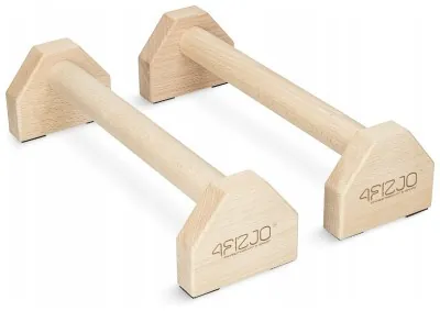 Упори для віджимань (паралетси) 4FIZJO 40 см дерев'яні (P-5905973407045)