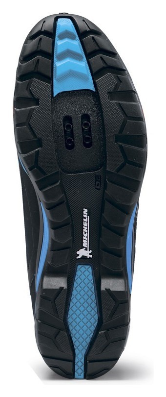 Туфли велосипедные Northwave OUTCROSS PLUS WMN W 37 (6.5US) Black/light blue/green (80174014-01)