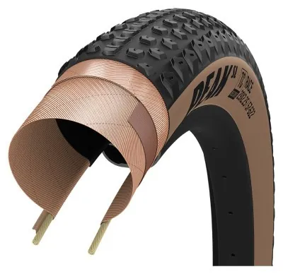 Покрышка 29x2.4 (61-622) GoodYear Peak SL Race Tubeless Complete Folding Blk/Tan