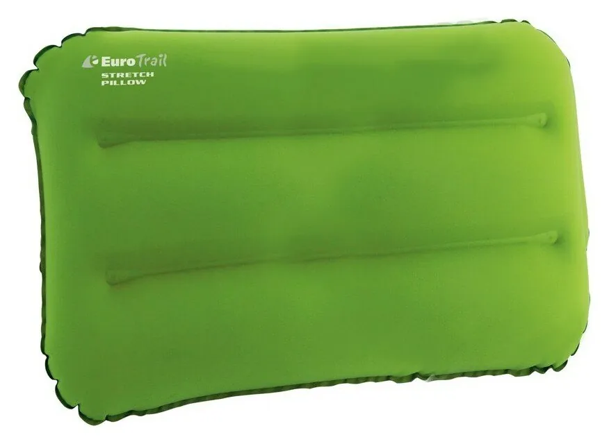 Подушка туристична Eurotrail PILLOW STRETCH XL Lime/charcoal (ETIC0191) (Lime/charcoal)