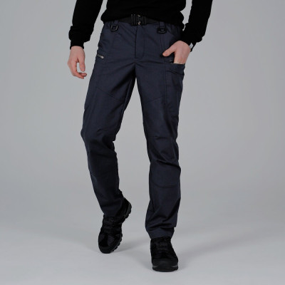 Брюки мужские Slavni реп стоп темно-синие, Брюки мужские повседневные Slavni Revolt темно-синие