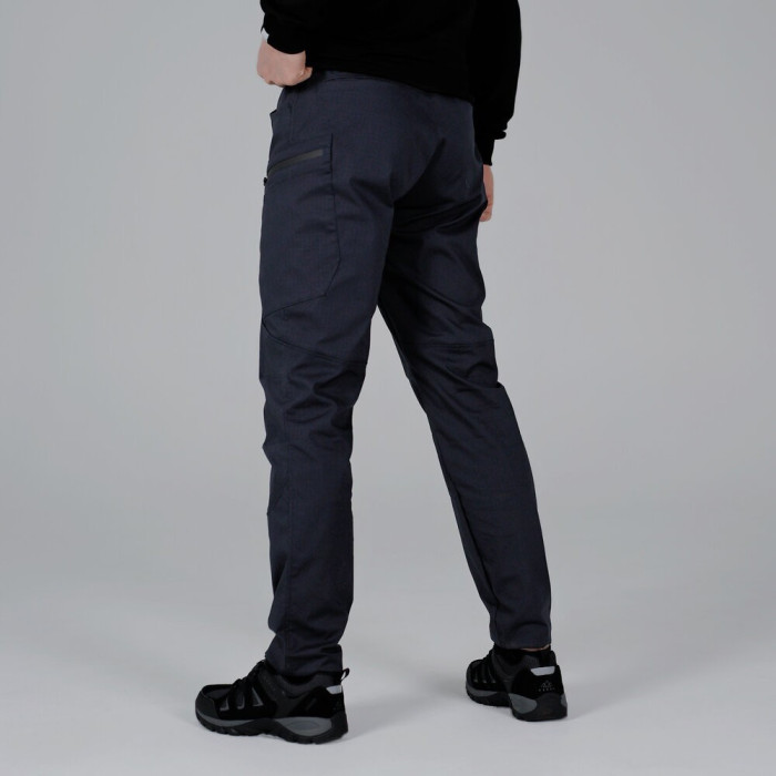 Брюки мужские Slavni реп стоп темно-синие, Брюки мужские повседневные Slavni Revolt темно-синие