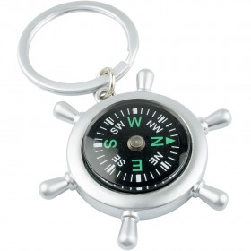 Munkees 3156 брелок-компас Rudder Compass steel