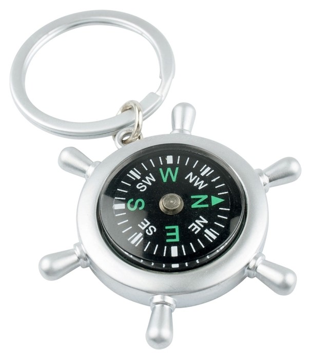 Munkees 3156 брелок-компас Rudder Compass steel, укр, укр