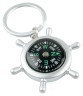 Munkees 3156 брелок-компас Rudder Compass steel Фото - 1
