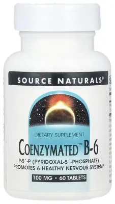 Coenzymated™ Vitamin B-6 100 mg - 60 tabs