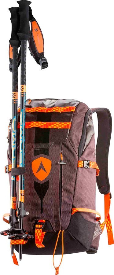 Рюкзак Dynastar LEGEND PRO 25 L Black/Light Brown/Orange (DKGB301)