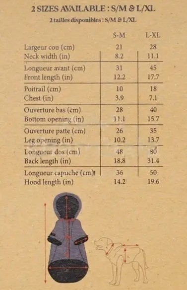 Куртка Picture Organic для собаки George Palace black ripstop