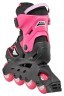 Комплект роликовые коньки Rollerblade Microblade black-pink + защита Фото - 5