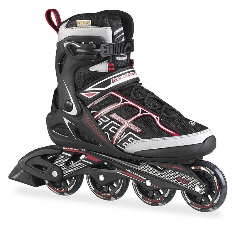 Роликові коньки для дорослих Rollerblade SIRIO COMP M 38 (7US) 240мм Black/red (07361000 741) O (315мм)
