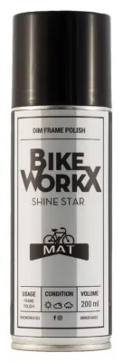 Шампунь BikeWorkX Shine Star MAT 200 мл.