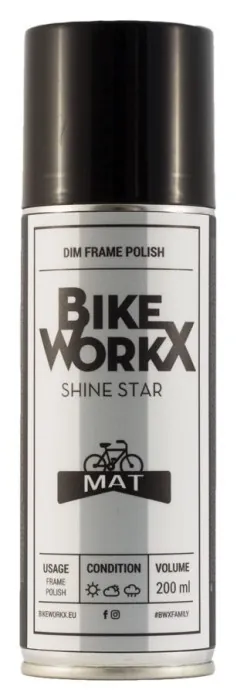 Шампунь BikeWorkX Shine Star MAT 200 мл.