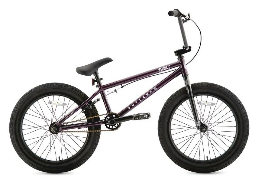 Велосипед Outleap BMX Revolt 20 9182 (20" Пурпурний)