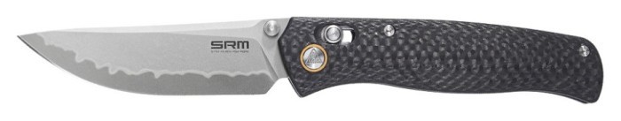 Ніж складаний SRM Medal 255L-CB2, чорний