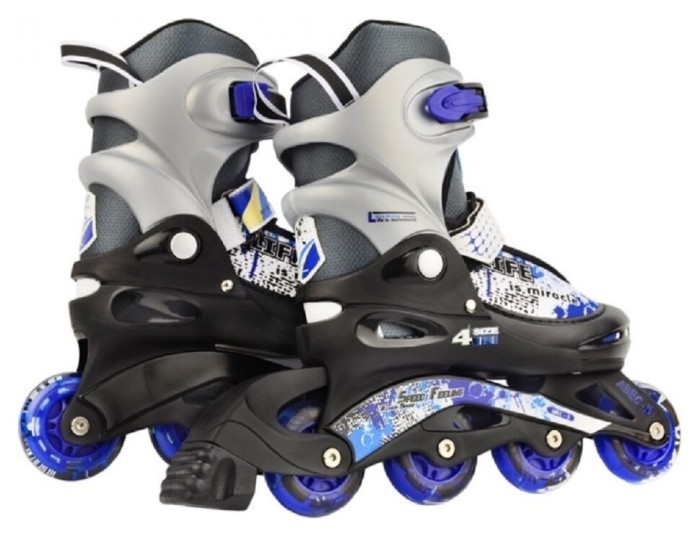 Роликовые коньки Action ZERO (компл)/Blue/34-37