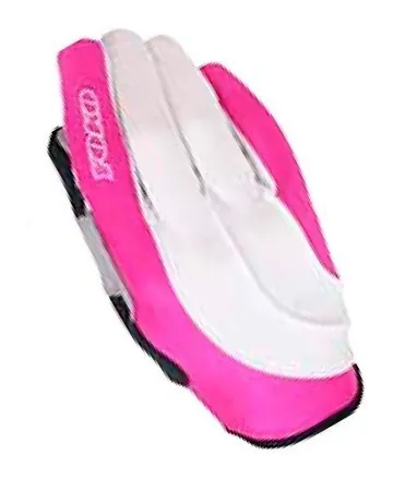 Перчатки для дорослих Yoko YBG 2L WOMEN 8″ Fuchsia/white (37024) (fuchsia, white)