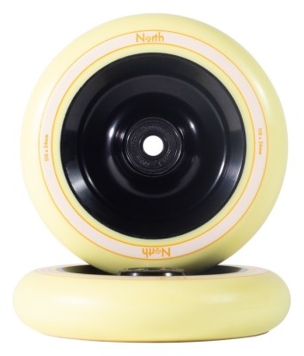 Колеса для трюкового самоката North Fullcore Pro 110mm - Matte Black/Cream