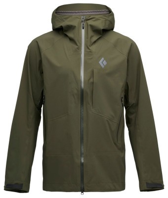 Мембранная мужская куртка Black Diamond M Highline Stretch Shell, Dark Moss, M