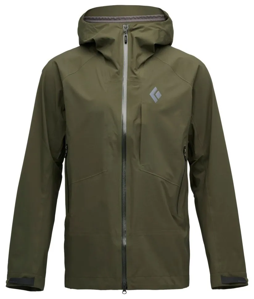 Мембранна чоловіча куртка Black Diamond M Highline Stretch Shell, Dark Moss (L)