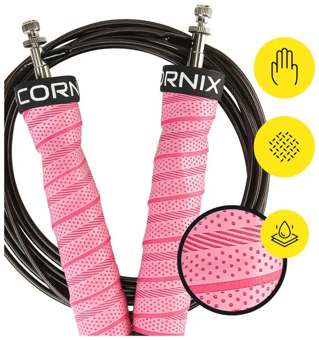 Скакалка скоростная для кроссфита Cornix Speed Rope Pro XR-0520 Pink