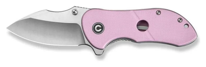 Нож складной карманный Civivi Gordo, (6.4 см) D2/G10 розовый