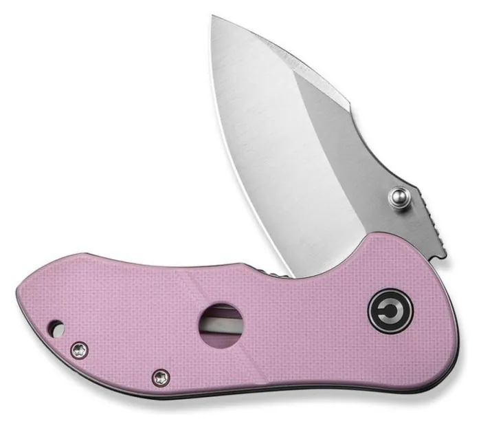 Нож складной карманный Civivi Gordo, (6.4 см) D2/G10 розовый