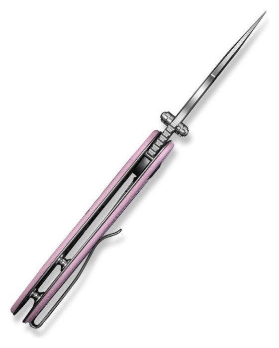 Нож складной карманный Civivi Gordo, (6.4 см) D2/G10 розовый